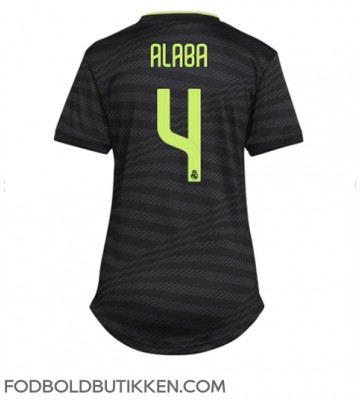 Real Madrid David Alaba #4 Tredjetrøje Dame 2022-23 Kortærmet